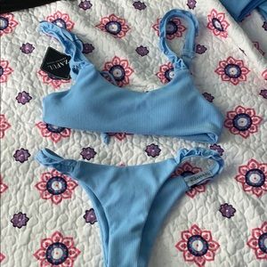 Cute light blue bikini, STILL HAS TAGS ON